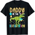 thumbnail image 1 of Daddy Of The Birthday Boy Family Matching Dinosaur Squad T-Shirt, 1 of 2