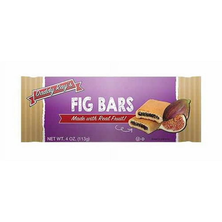 Daddy Ray's Fig Bars, Made With Real Fruit, 4 oz - Walmart.com