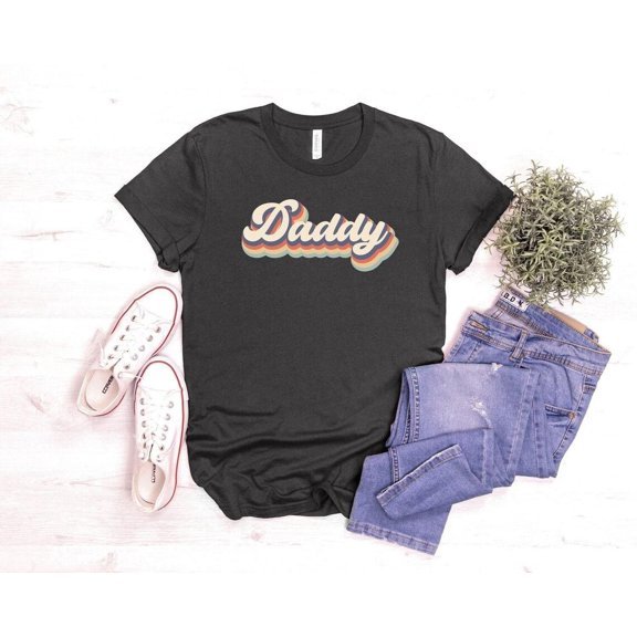 Daddy Retro T-shirt, Cool Daddy Shirt, Daddy Birthday Tee, for New Daddy Shirt, for Best Daddy Tee, Daddy Shirt, F4199 All Size S-5Xl