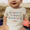 thumbnail image 1 of Daddy'S First Father'S Day Onesies, I Love Daddy Bodysuit, 1St Father'S Day Baby Gift, Gender Neutral Baby Clothes, Cute Baby Onesie, BABY BODYSUIT LAT 4424, 1 of 3