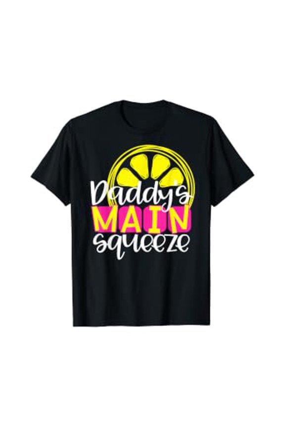 Daddy'S Main Squeeze Lemon Graphic T-Shirt, Unisex T-Shirt