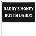 Daddy'SMoney But I'M Daddy Flag 3x5 Ft For Room Guys Cool Flag For