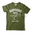 thumbnail image 1 of Daddy Saurus Shirt Dinosaur Dad Shirt T-Rex Dad Shirt Father's Day Shirt Dino Dad Shirt (3X-Large Military Green), 1 of 6