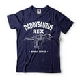 thumbnail image 1 of Daddy Saurus Shirt Dinosaur Dad Shirt T-Rex Dad Shirt Father's Day Shirt Dino Dad Shirt (Small Navy Blue), 1 of 6