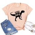 thumbnail image 1 of Daddy Saurus Shirt New Dad Gift Father's Day T-shirt Papa Tee Family Tshirt Dinosaur Gift Animal Lover Shirts, 1 of 3