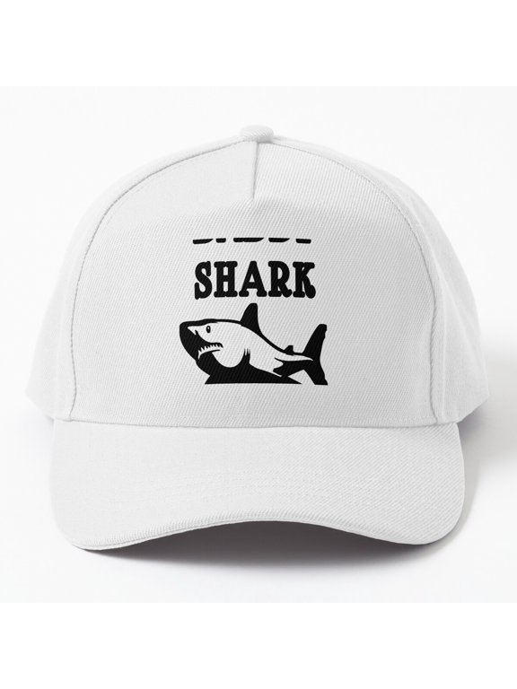Daddy Shark Baseball Cap, Father Ocean Character Graphic Design, Classic Everyday Hat