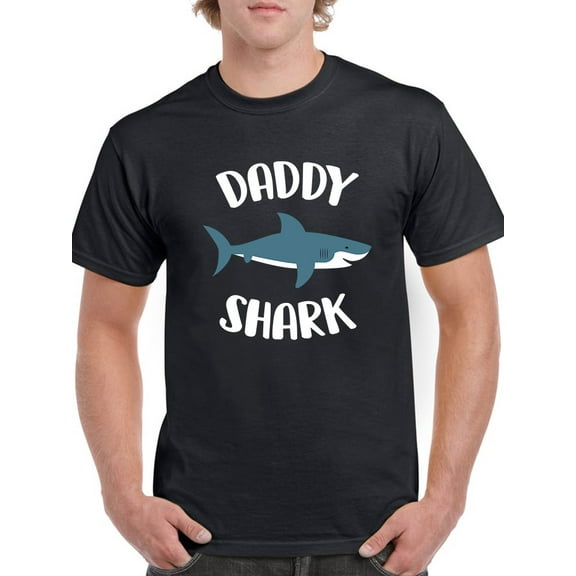 Daddy Shark. Men T-Shirt, Male Large