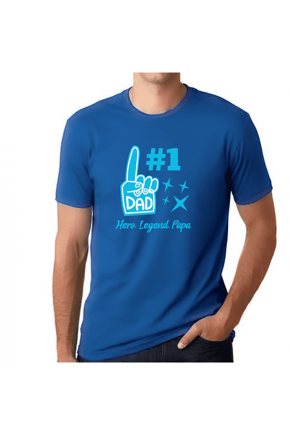 Daddy Shirt #1 Dad Shirt for Men Best Dad Shirts Fathers Day Shirt Dad Gifts from Daughter