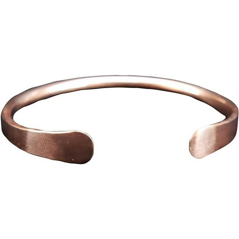 AzureBella Jewelry Polished Solid Copper 12.5mm Cuff Bracelet - Made in the USA AzureBella Jewelry Polished Solid Copper 12.5mm Cuff Bracelet - Made in the USA