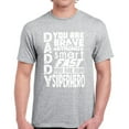 thumbnail image 1 of Daddy Superhero Men T-Shirt Funny Dad Gifts - Men Short Sleeve Graphic Tee You Are Brave Strong, 1 of 2