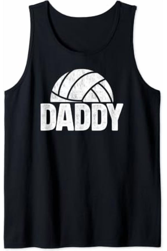 Daddy Volleyball Dad Of A Volleyball Player Father Tank Top Size S-3XL