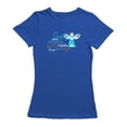 thumbnail image 1 of Daddy Was So Amazing God Made Him An Angel Women Royal Blue T-Shirt, Female XX-Large, 1 of 2