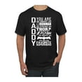 thumbnail image 1 of Daddy You Are Strong Smart Superhero Father's Day Gift Idea Mens Pop Culture Graphic T-Shirt, 1 of 1