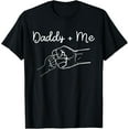 thumbnail image 1 of Daddy and Me Best Dad Ever Fist Bump Funny Father's Day T-Shirt, 1 of 3