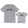 thumbnail image 1 of Daddy and Mini Matching T-Shirts Men's Kids Youth Toddler Shirt Baby, 1 of 3
