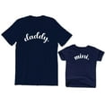 thumbnail image 1 of Daddy and Mini Matching T-Shirts Men's Kids Youth Toddler Shirt Baby, 1 of 3