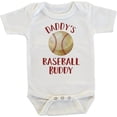 thumbnail image 1 of Daddy's Baseball Buddy Opening Day Spring Training Cactus League Grapefruit League Onesie/Bodysuit, 1 of 1