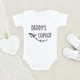 thumbnail image 1 of Daddy's Birthday Gift Unique Baby Onesie Daddy's Copilot Baby Onesie Cute Daddy's Buddy Baby Onesie Daddy's Copilot Baby Clothes, 1 of 5