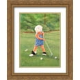 thumbnail image 1 of Daddy's Caddie 2x Matted 16x19 Gold Ornate Framed Art Print by Barbara Shipman, 1 of 2