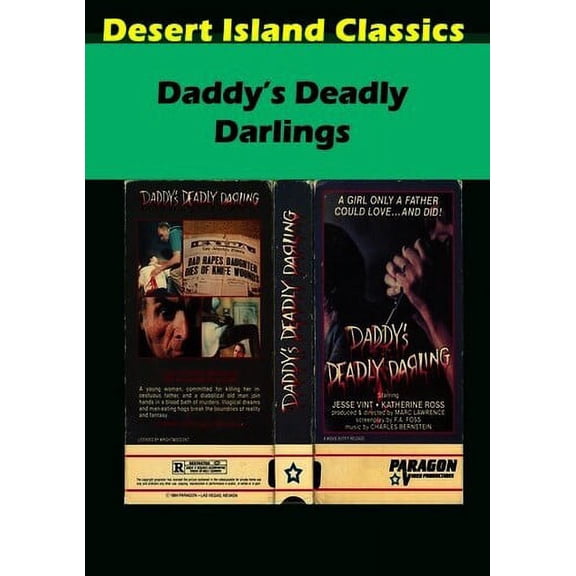 Daddy's Deadly Darling (DVD), Desert Island Films, Horror