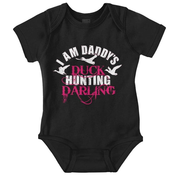 Daddy's Duck Hunting Darling Bodysuit Jumper Girls Infant Baby Brisco Brands 12M