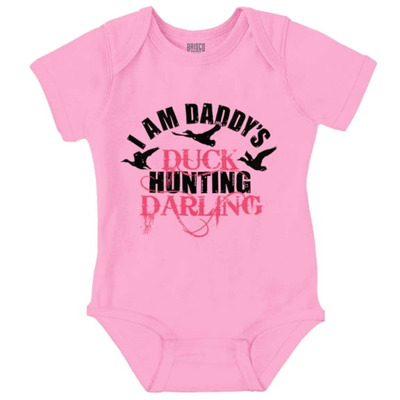Daddy's Duck Hunting Darling Bodysuit Jumper Girls Infant Baby Brisco Brands 24M