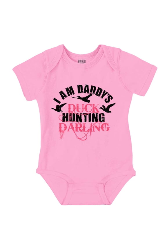 Daddy's Duck Hunting Darling Bodysuit Jumper Girls Infant Baby Brisco Brands 6M