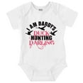 thumbnail image 1 of Daddy's Duck Hunting Darling Bodysuit Jumper Girls Infant Baby Brisco Brands 6M, 1 of 6