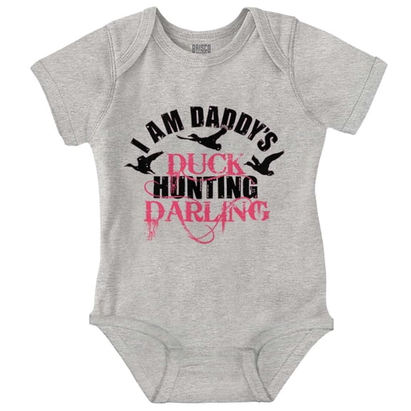 Daddy's Duck Hunting Darling Bodysuit Jumper Girls Infant Baby Brisco Brands 6M