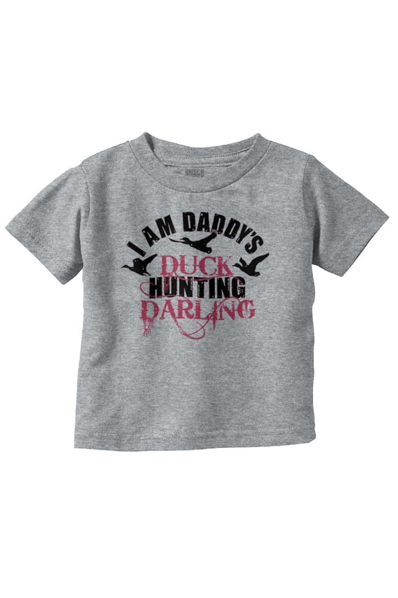 Daddy's Duck Hunting Darling Youth T Shirt Tee Girls Infant Toddler Brisco Brands 18M