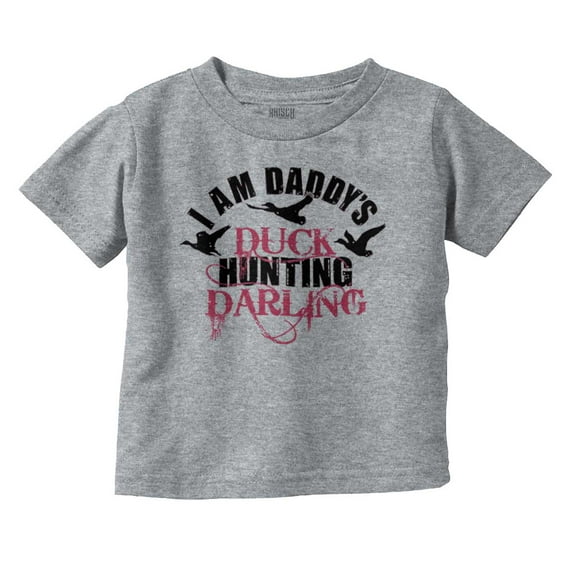 Daddy's Duck Hunting Darling Youth T Shirt Tee Girls Infant Toddler Brisco Brands 5T