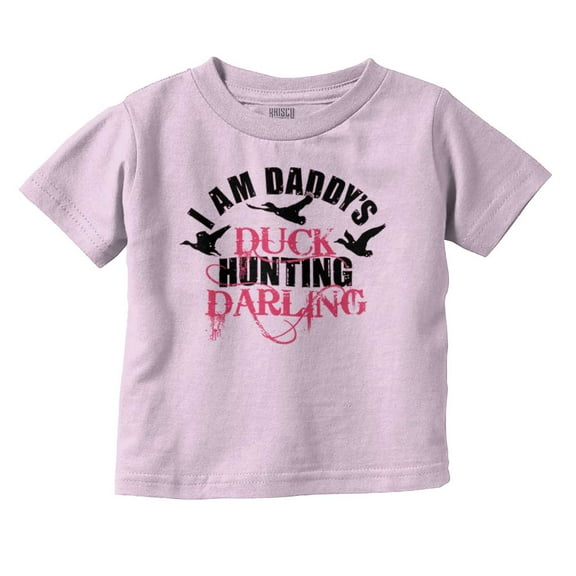 Daddy's Duck Hunting Darling Youth T Shirt Tee Girls Infant Toddler Brisco Brands 6M