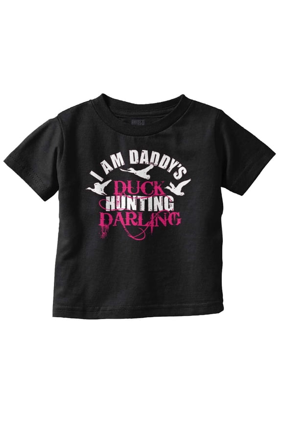 Daddy's Duck Hunting Darling Youth T Shirt Tee Girls Infant Toddler Brisco Brands 6M