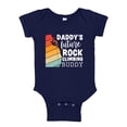 thumbnail image 1 of Daddy's Future Rock Climbing Buddy Baby Bodysuit One Piece 18 mo Navy Blue, 1 of 3