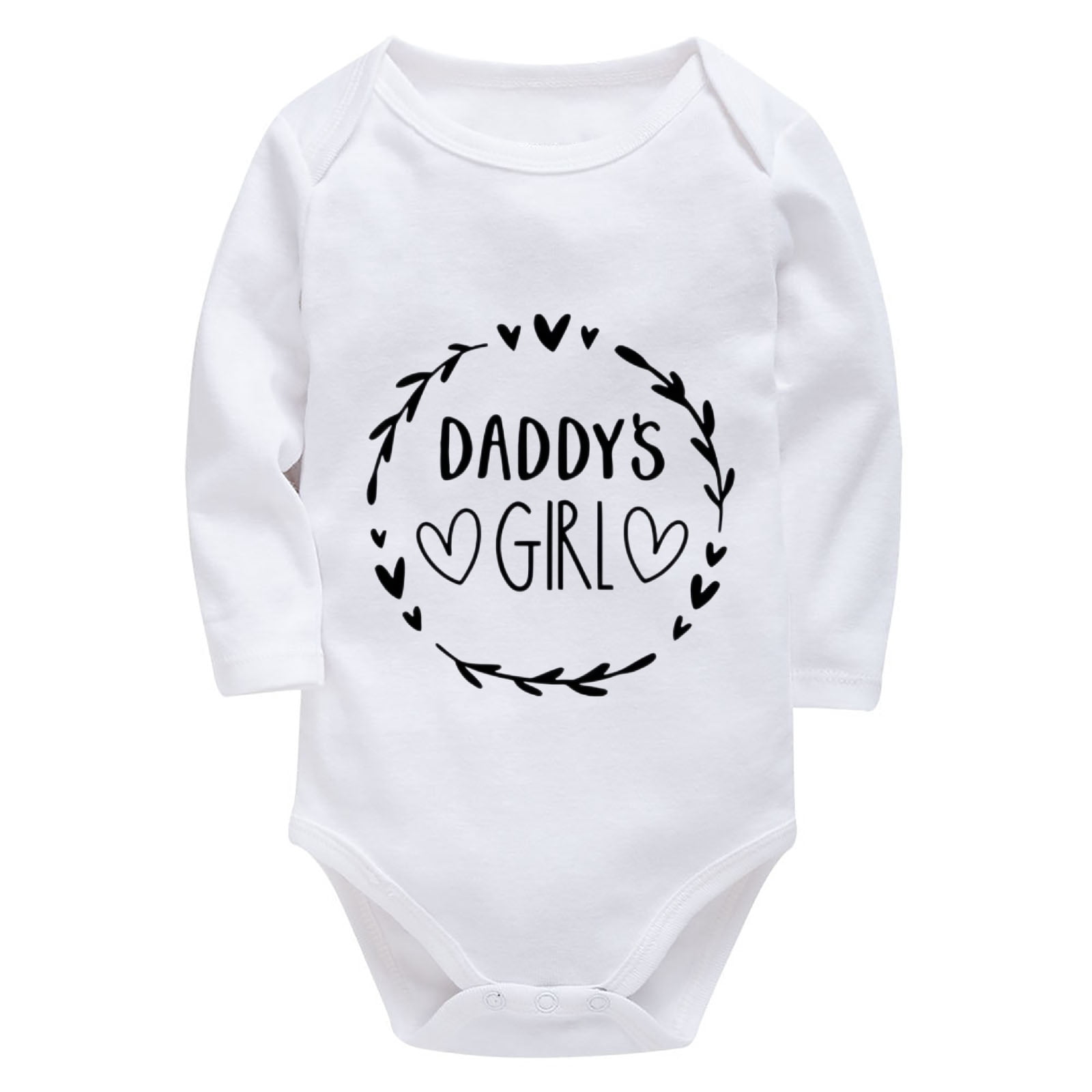 Daddy's Girl Outfits Newborn Girl Long Sleeve Coming Home Outfit for ...