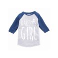 thumbnail image 1 of Daddy's Girl Raglan T-Shirt 5t Girls Clothes 4t 3t 2t Girls Clothing Valentines Day Baby Clothes 6 Year Kid Gifts, 1 of 4