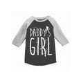 thumbnail image 1 of Daddy's Girl Raglan T-Shirt 5t Girls Clothes 4t 3t 2t Girls Clothing Valentines Day Baby Clothes 6 Year Kid Gifts, 1 of 4