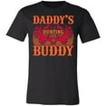 thumbnail image 1 of Daddy's Hunting Buddy Antlers Hunter T-Shirt, 1 of 4