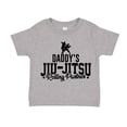 thumbnail image 1 of Daddy's Jiu-Jitsu Rolling Partner Toddler T-Shirt 2T Athletic Heather, 1 of 3