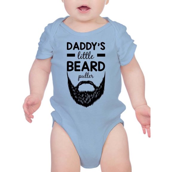 Daddy's Little Beard Puller. Bodysuit Infant -Smartprints Designs, 24 Months
