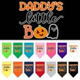 thumbnail image 1 of Halloween Pet and Dog Bandana Screen Printed, "Daddy's Little Boo", 1 of 10