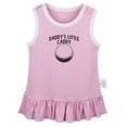 thumbnail image 1 of Daddy's Little Caddy Funny Dresses For Baby, Newborn Babies Skirts, Infant Princess Dress, 0-24M Kids Graphic Clothes (Pink Sleeveless Dresses, 0-6 Months), 1 of 4