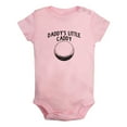 thumbnail image 1 of Daddy's Little Caddy Funny Rompers For Babies, Newborn Baby Unisex Bodysuits, Infant Jumpsuits, Toddler 0-24 Months Kids One-Piece Oufits (Pink, 18-24 Months), 1 of 4