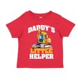 thumbnail image 1 of Daddy's Little Helper Excavator Toddler T-Shirt 2T Red, 1 of 3
