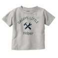 thumbnail image 1 of Daddy's Little Helper Handyman Dad Toddler Boy Girl T Shirt Infant Toddler Brisco Brands 12M, 1 of 6