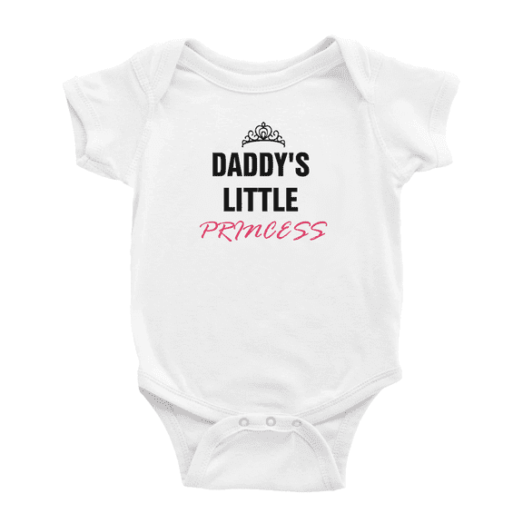 Daddy's Little Princess Cute Baby Bodysuit Boy Girl Unisex