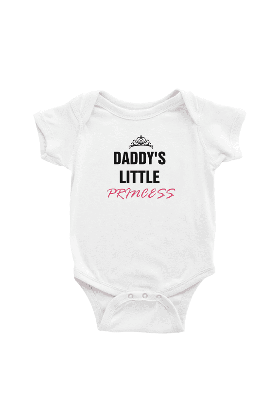 Daddy's Little Princess Cute Baby Bodysuit Boy Girl Unisex
