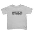 thumbnail image 1 of Daddy's Little Tax Deduction Funny Toddler T Shirts for Boys Girls (Gray, Youth L), 1 of 5