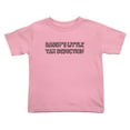 thumbnail image 1 of Daddy's Little Tax Deduction Funny Toddler T Shirts for Boys Girls (Pink, Youth M), 1 of 5