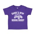 thumbnail image 1 of Daddy's New Riding Buddy UTV Toddler T-Shirt 4T Purple, 1 of 3